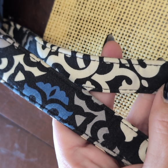 Vers Bradley "Emily" satchel in Canterbury Cobalt pattern - Picture 13 of 14